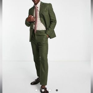 Bolangaro Trevor loose fit wool blend two-piece suit!